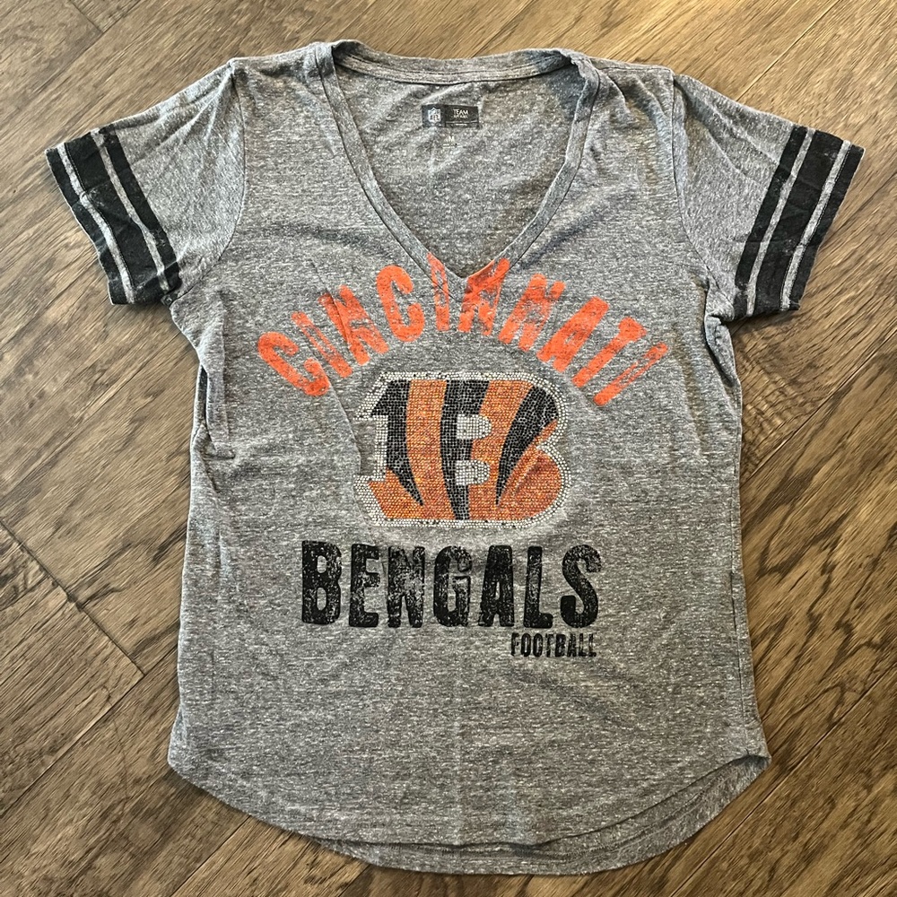 NFL Cincinnati Bengals Bling Tee Shirt